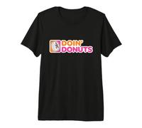 Doin' Donuts - Conducción Divertida a la Deriva Divertido Burnout del Coche Camiseta Premium