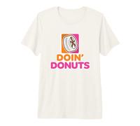 Doin' Donuts - Conducción Divertida a la Deriva Divertido Burnout del Coche Camiseta Premium