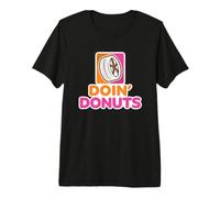Doin' Donuts - Conducción Divertida a la Deriva Divertido Burnout del Coche Camiseta Premium