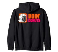 Doin' Donuts Funny Drift Racing Race Car Enthusiast Sudadera con Capucha