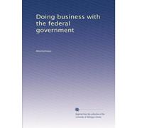 Doing business with the federal government