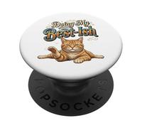 Doing My Best Ish Relatable Cozy Sarcastic Daily Life Cita PopSockets PopGrip Adhesivo