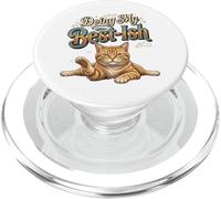 Doing My Best Ish Relatable Cozy Sarcastic Daily Life Cita PopSockets PopGrip para MagSafe