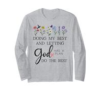 Doing My Best & Letting God Do The Rest Quote God Has a Plan Manga Larga