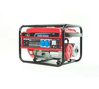 doitBau Generador de corriente a gasolina BS3500 de 3000 W con generador de potencia máxima de 3 kW y grupo electrógeno de emergencia 7 CV 4 tiempos AVR y protección contra sobrecarga con arranque por