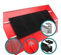 doitBau Juego de montaje de ampliación Klickfix - Techo de chapa para paneles solares, techo inclinado, chapa de metal, fijación fotovoltaica, soporte fotovoltaico, juego de módulos para techo solar