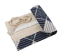 DOITEM - Bolsa de lápiz de Lienzo, 48 Agujeros, Bolsa para lápices, Estuche de lápices de Colores, Bolsa Multiusos (lápices no incluidos), Multicolor, Retro