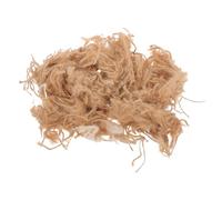 DOITOOL 1 Caja Material Natural de Yute para Nidos de Pájaros, Complemento para Aves Espacio Oculto y Fomento de Comportamiento Natural en Jaulas Beige de 40 G