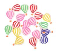 DOITOOL 1 Juego Accesorios De Globos De Aire Caliente Para Manualidades Decoraciones Plásticas Para Fundas De Teléfono Y Diy Colores Aleatorios Color Aleatorio 20 Piezas