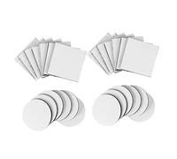 DOITOOL 1 Juego Cinta Adhesiva De Gancho Y Bucle Redondos Práctica Para Colgar Sin Tornillos Paredes Cristales Y Fuerte Adhesión Y De Limpiar 40 Piezas