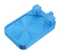 DOITOOL 1 juego de bandejas para imágenes con diamantes de imitación: organizador de diamantes de imitación con embudo para almacenamiento, bandeja para herramientas artísticas con cuentas para