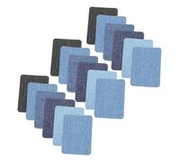 DOITOOL 1 Juego Parches De Tela Termoadhesivos Para Ropa De Decoración Y Reparación De Jeans Parches Prácticos Para Diy Aplicables Ropa Bolsas Y Sombreros 18 Piezas