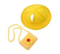 DOITOOL 1 Juego Sombrero de Mochila de Conejo Bunny Costume Conejos Accesorios Mochilas pequeñas Accesorios para Conejos Primavera Cuello Bolsa de Bebe Ropa pequeño Sombrero sintió