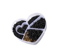 DOITOOL 1 Paquete De 500 Piezas De Accesorios De Juguete para Animales Ojos De Seguridad para Animales De Peluche Nariz De Muñeca Globos Oculares De Muñeca Ojos De Muñeca Artesanales
