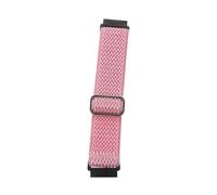 DOITOOL 1 Pc Correa bandas de reloj inteligente banda para relojes inteligentes muñequera de liberación rápida reloj pulsera reloj accesorio reloj de pulsera jacquard de nailon rosa