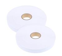 DOITOOL 1 Rollo Cinta de Etiquetas de Lavado de Nylon Blanco para Ropa Tape de Impresión Diy Accesorios Prácticos y Duraderos para Costura y Acolchado