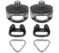 DOITOOL 1 Set Anillo Dividido para Cámara, Gancho Triangular Tornillo de Fijación, Kit de Conexión Rápida para Correa de Hombro