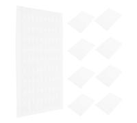 DOITOOL 10 hojas Pasta Adhesiva Transparente Reutilizable de Puntos Adhesivo de Gel Doble Cara para Colgar Paredes de Retirar Daños para y Galerías