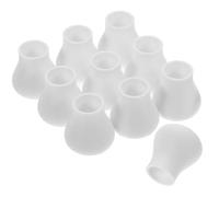 DOITOOL 10 Jarrones Blancos Miniatura para Casas de Muñecas Accesorios Artísticos Pequeños para Decoración de Jardines y Baños Micro Jarrones Únicos Miniatura para Escenas Detalladas