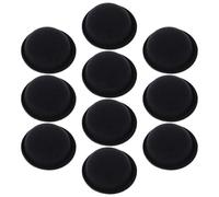 DOITOOL 10 Mini Sombreros de Copa Negros para Muñecas Accesorios de Manualidades Mini Sombreros Pequeños para Bricolaje Decoración de Muñequitos y Fiestas para Elaboración Artesanal