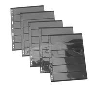 DOITOOL 10 piezas Álbum de Coleccionista de Páginas Doble Cara Transparente PVC con para Tarjetas y Monedas Organizador Práctico y Duradero para Colecciones