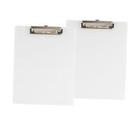 DOITOOL 10 Piezas Carpeta de Archivos Transparente con Clip Metálico para Oficina y Escuela Escritorio Organizador Diseño Ergonómico Clasificación de