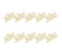 DOITOOL 10 Piezas Colgantes Numéricos Coloridos Manualidades de Joyería Decoración de Accesorios de Bricolaje para Joyas