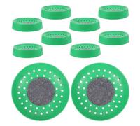 DOITOOL 10 Piezas de Nidos de Paloma de Plástico Lavables Tacto Cómodo para Cría de Palomas y Aves en Casa o Zoológico