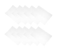 DOITOOL 10 Piezas Fundas Transparentes para Libros Protector de Libros Cubiertas Resistentes para y Educación