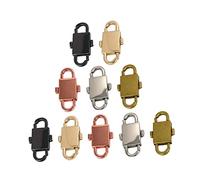 DOITOOL 10 Piezas Hebillas Ajustables de Metal para Correa de Bolso Kit Diy para Acortar Cadenas Multifuncionales para Accesorios Bolsos Fácil Instalación y