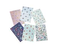 DOITOOL 10 Piezas Papelería Floral con Sobres Set de Carta y Sobres para Escritos Diseño y Original para Notas y Correspondencia