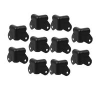 DOITOOL 10 piezas Protector Esquinas de Hierro para Muebles Cubierta Decorativa Retro para Bordes de Caja Guardas Resistentes y Duraderas para Mesa Esquinas de Bolsos y Proyectos de