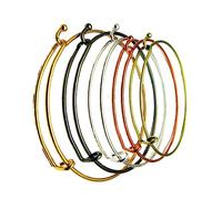 DOITOOL 10 Piezas Pulsera Ajustable Inoxidable para Mujer Joyería Elegante y Chic Pulsera Push Pull para y Diario