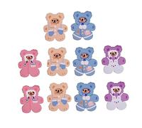 DOITOOL 10 Piezas Tarjetas de Felicitación con Diseño de Adorable Tarjetas Plegables para Mensajes de para y entre Familiares y