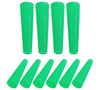 DOITOOL 10 Tubos de Plástico Forma Cónica para Gestión de Hilo y Portabobinas de Lana, Optimización de Espacio para Producción a Gran Escala