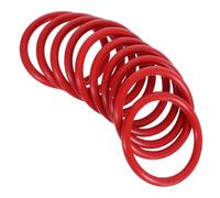 DOITOOL 10 Unidades Anillo de Sello de Junta de Silicona Rojo para Máquina de Café Espresso Amplia Compatibilidad y Fácil Limpieza