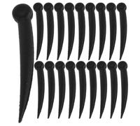 DOITOOL 100 Picos de Loro Negros de Plástico para Manualidades Diseño Realista, Accesorios Versátiles para Proyectos de Bricolaje y Decoración en Casa