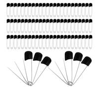 DOITOOL 100 piezas Alfileres de Seguridad para Bebés Pasadores Multiusos para Sostenimiento de Ropa Clips Decorativos para Manualidades y Proyectos de Costura para Bebés y Ropa de Moda