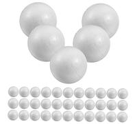 DOITOOL 100 Piezas Bolas de Espuma para Manualidades Diy Decoración de Fiestas Bodas y Navidad Esferas Sólidas para Proyectos Escolares y Adornos