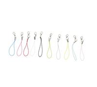 DOITOOL 100 Piezas Cuerda de Teléfono Diseño de Cierre de Langosta y Cuerdas Accesorios Versátiles para Móviles y Claves para Manualidades y Decoración
