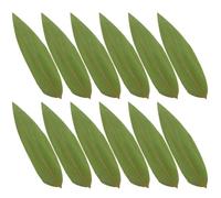 DOITOOL 100 piezas de hojas de bambu sushi de bambú hojas de plátano hacer Zongzi Kit de decoración de platos fiesta de vacaciones para cocinar