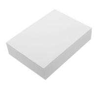 DOITOOL 100 Piezas Papel Fotográfico Brillante Hojas de Impresión de Fotografías Papel de Impresión para Manualidades Blanco para Impresora