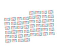 DOITOOL 100 Piezas Tarjetas de Recompensa para Tarjetas Perforadas Decorativas para Estudiantes y Motivación Juguetes Educativos para Niñas