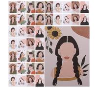 DOITOOL 100 Tarjetas Porta Pendientes y Collar de Cartón Grueso Multicolor, Embalaje para Exhibición de Joyas y Venta, Tamaño Estándar para Pendientes y Collares, Uso Color Aleatorio