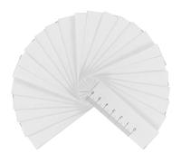 DOITOOL 100 unidades de cinta métrica de 2 caras, 100 cm/39. 37 en cinta de medición, papel suave, cinta de carrocería, para coser tela Tailor, medición médica, medición corporal.