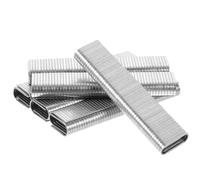 DOITOOL 1000piezas Unidades Grapas Carbono U-forma Para Grapadora Eléctrica Clavos Resistentes Para Tapicería y Carpintería Uso Profesional y Personal