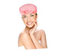 DOITOOL 100piezas Gorros De Ducha Desechables Para Mujer Gorro Práctico y Conveniente Protección Para Cabello Para Salones y Doméstico Rojo