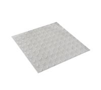 DOITOOL 100piezas Partículas Anticolisión Transparentes para Puertas Armarios Cajones Almohadillas Amortiguadoras Autoadhesivas de Silicona para Muebles Cocina