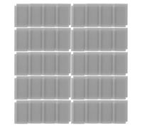 DOITOOL 108 Mini Tejas: Tejas realistas de plástico para Casas de muñecas - Material de construcción para micropaisajes a Escala 1:35 para mesas de Arena.