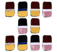 DOITOOL 10piezas Guantes de Pulido para Zapatos Pack Elásticos y Cómodos Herramienta Multifuncional para Limpieza y Cuidado de Calzado Diseño Práctico y Color Aleatorio Varios Estilos